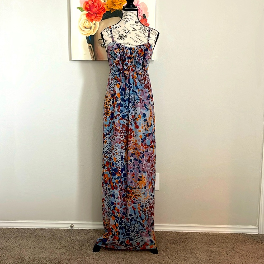 Kensie Floral Maxi Dress Size XS